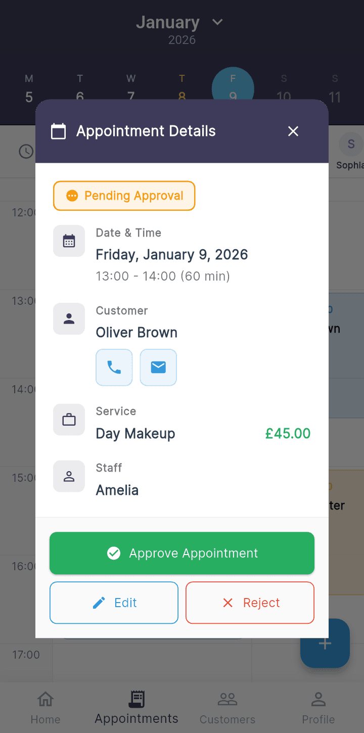 Zeynovia Appointments